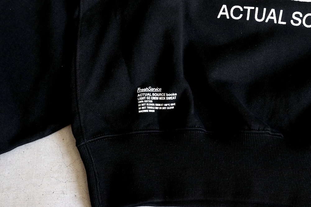 ��limited��FreshService �� Actual Source(�ե�å��奵���ӥ� �� �������奢�륽����)"AS��FS LIGHT OZ CREW NECK "LITHOGRAPH""