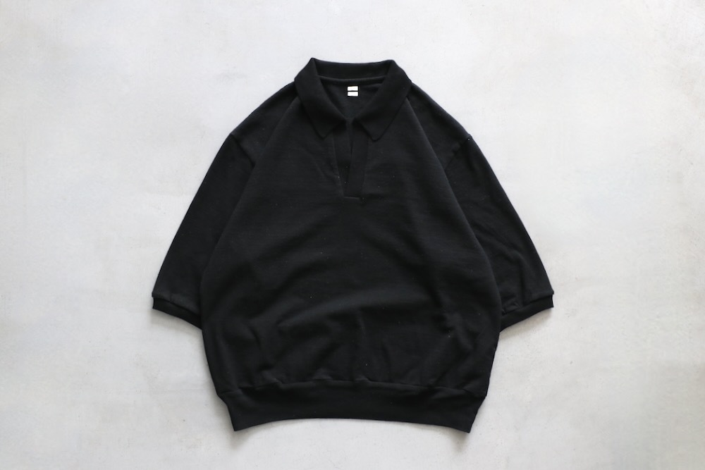blurhms(�֥顼�ॹ) "Co/Silk Nep Skipper Cropped Sleeve"