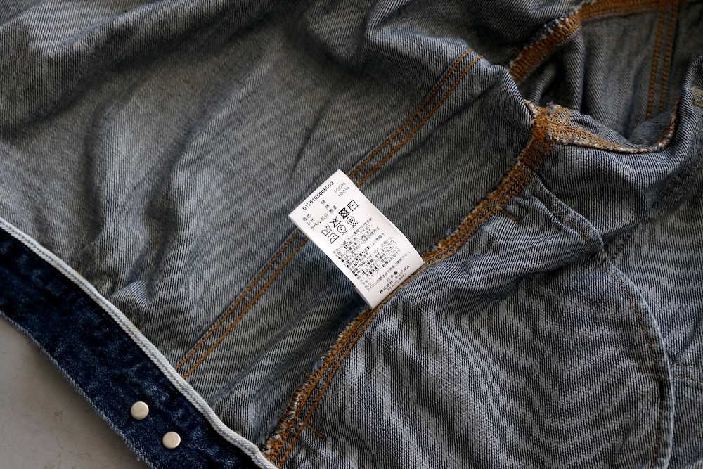 visvim(ヴィズヴィム) “SS 101X JKT DMGD-1010” | visvim / WMV