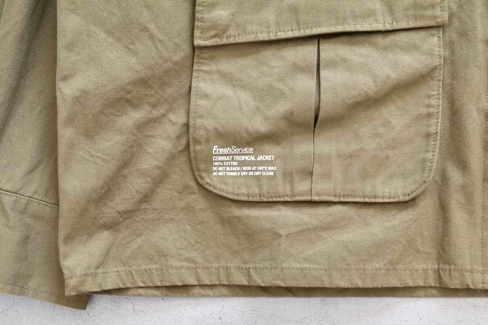 [10%OFF] FreshService(�ե�å��奵���ӥ�) "COMBAT TROPICAL JACKET"