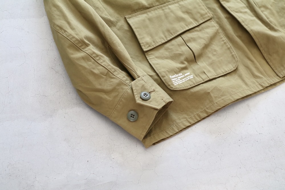 [10%OFF] FreshService(�ե�å��奵���ӥ�) "COMBAT TROPICAL JACKET"