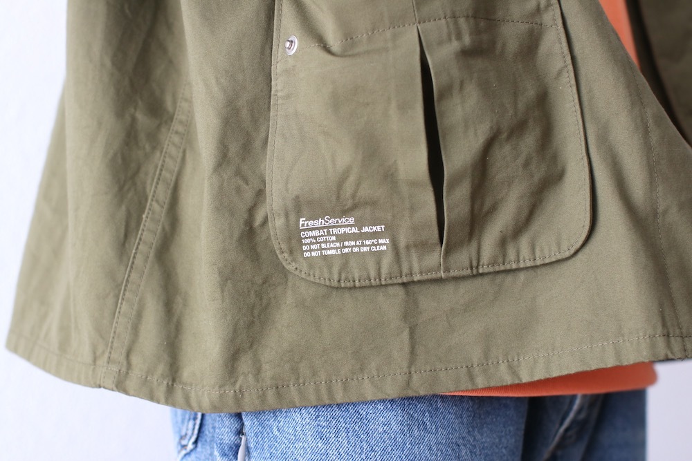 [10%OFF] FreshService(�ե�å��奵���ӥ�) "COMBAT TROPICAL JACKET"