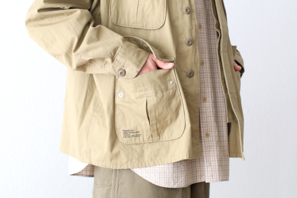 [10%OFF] FreshService(�ե�å��奵���ӥ�) "COMBAT TROPICAL JACKET"
