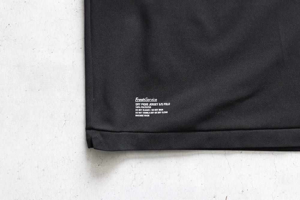 FreshService(�ե�å��奵���ӥ�) "DRY PIQUE JERSEY S/S POLO"