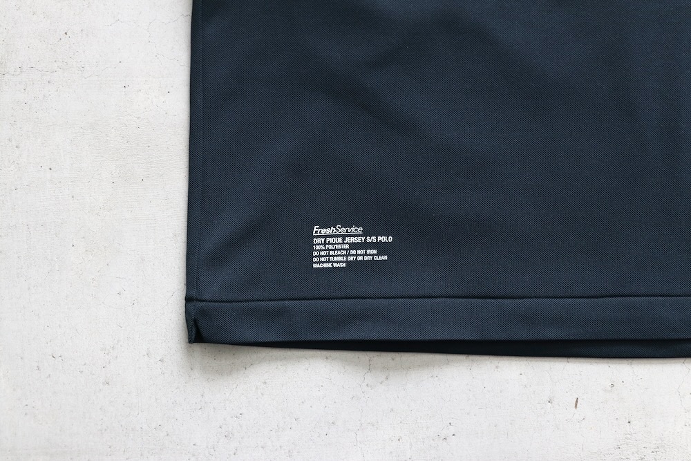 FreshService(�ե�å��奵���ӥ�) "DRY PIQUE JERSEY S/S POLO"
