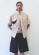 GOLDWIN 0 (ɥ ) "S/S Asymmetric Camp Shirt"