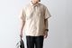 GOLDWIN 0 (ɥ ) "S/S Asymmetric Camp Shirt"