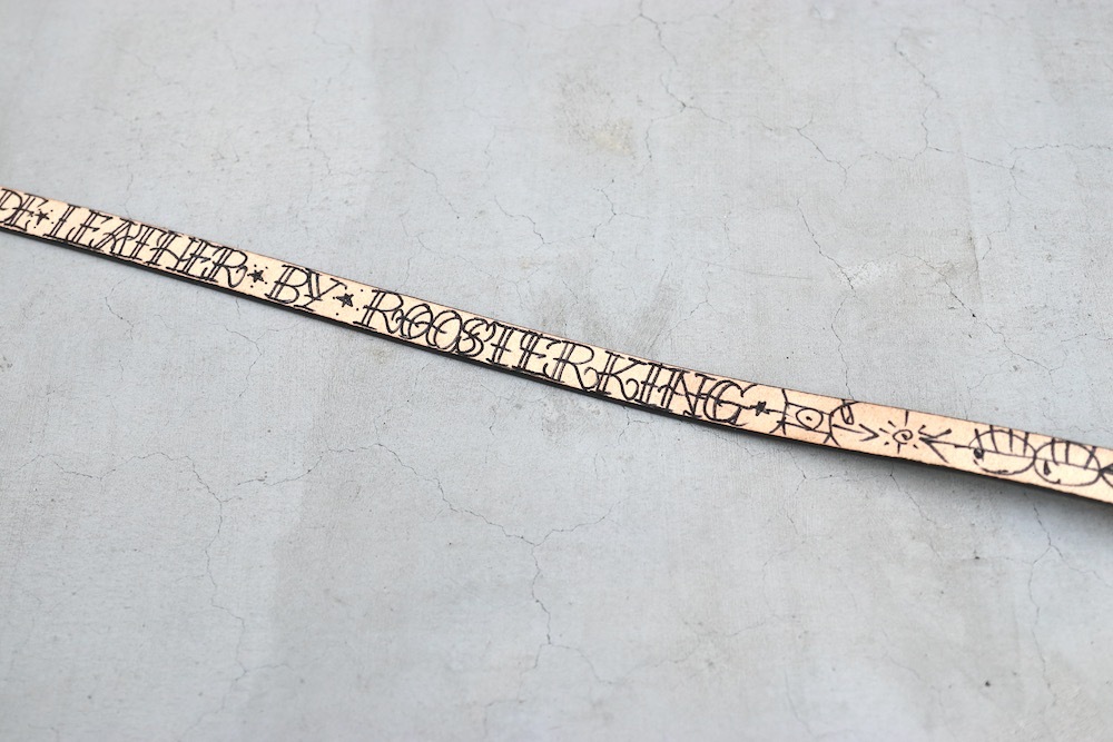 ��limited��SEVEN BY SEVEN �� Rooster King & Co., (���֥�Х����֥� �� �롼���������� ����� ����ѥˡ�) "NARROW WESTERN BELT"