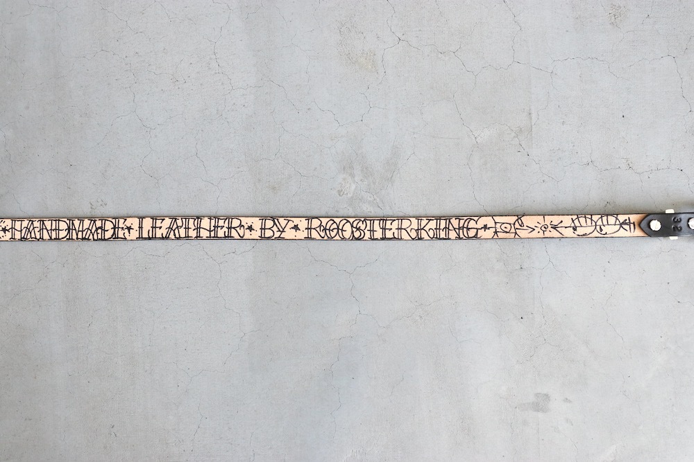 ��limited��SEVEN BY SEVEN �� Rooster King & Co., (���֥�Х����֥� �� �롼���������� ����� ����ѥˡ�) "NARROW WESTERN BELT"