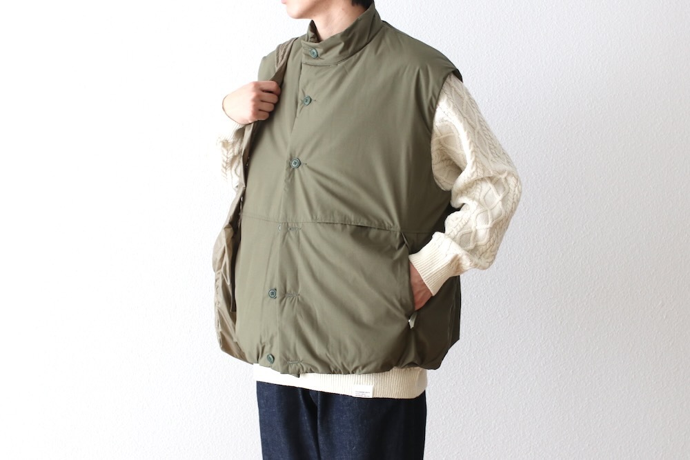 FreshService(�ե�å��奵���ӥ�) "SHETLAND WOOL �� SOLOTEX TECH FISHERMAN SWEATER"