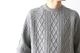 FreshService(�ե�å��奵���ӥ�) "SHETLAND WOOL �� SOLOTEX TECH FISHERMAN SWEATER"