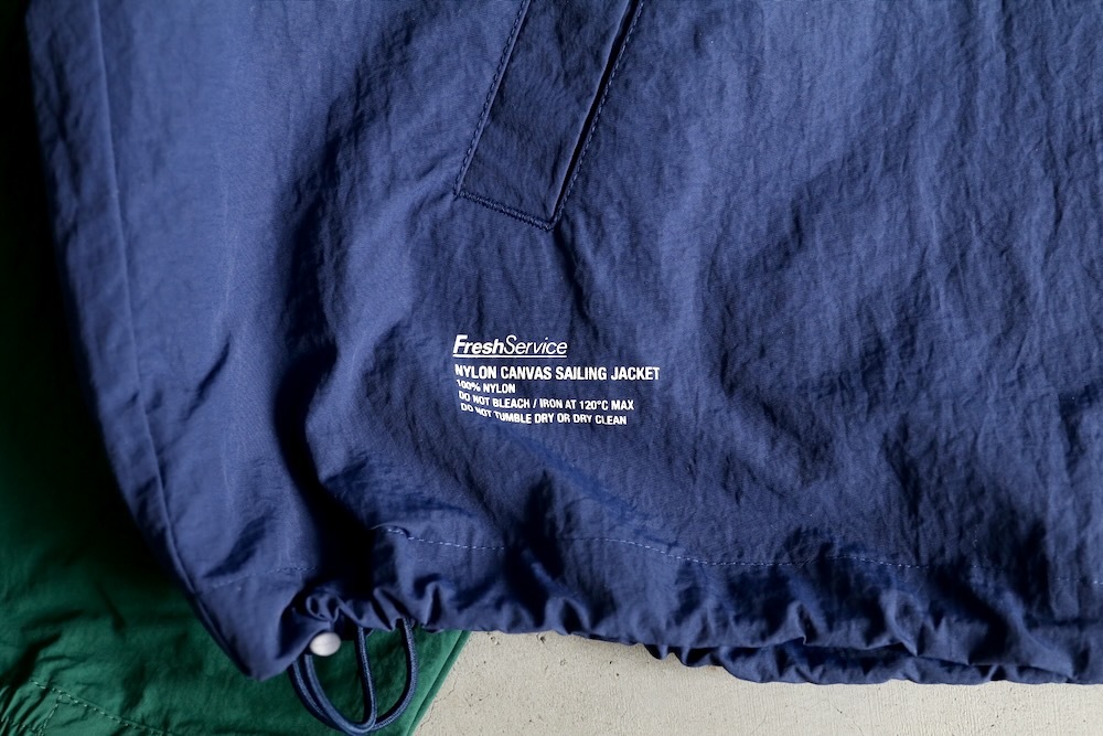 FreshService(�ե�å��奵���ӥ�) "NYLON CANVAS SAILING JACKET"