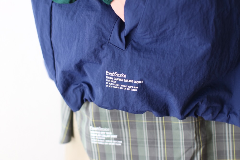 FreshService(�ե�å��奵���ӥ�) "NYLON CANVAS SAILING JACKET"