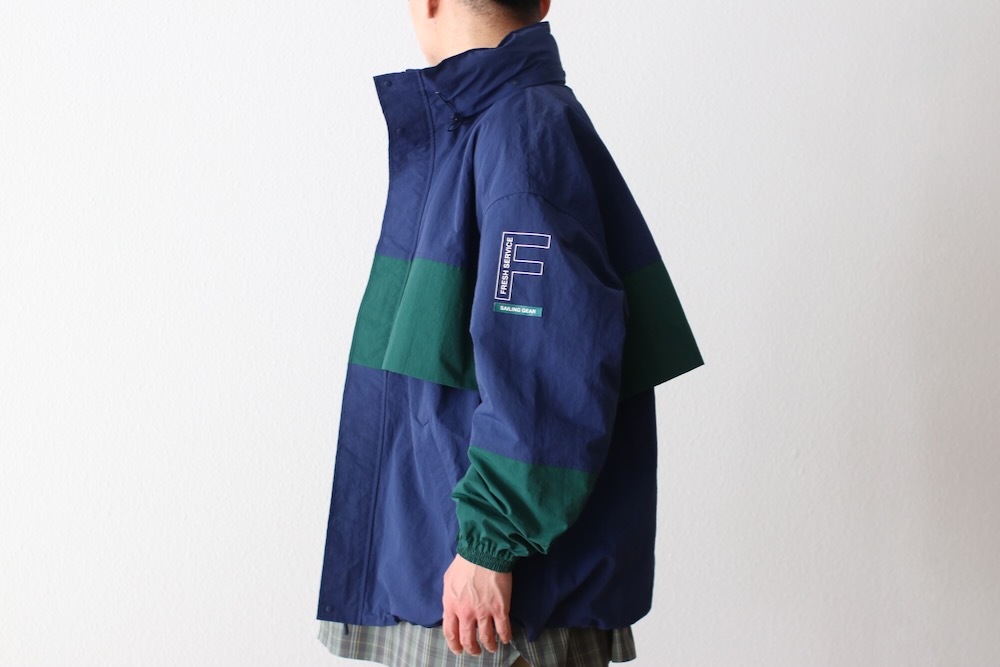 FreshService(�ե�å��奵���ӥ�) "NYLON CANVAS SAILING JACKET"