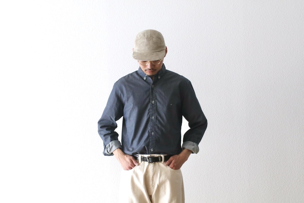 itten.(���åƥ�) "itten 11 shirts -Indigo twill-"
