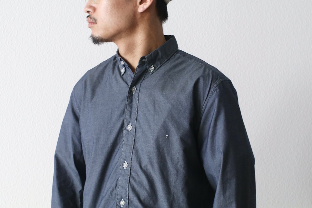 itten.(���åƥ�) "itten 11 shirts -Indigo twill-"