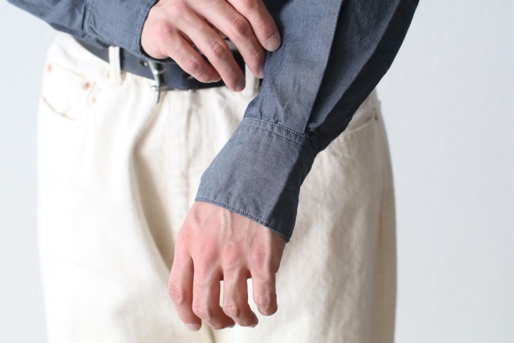 itten.(���åƥ�) "itten 11 shirts -Indigo twill-"