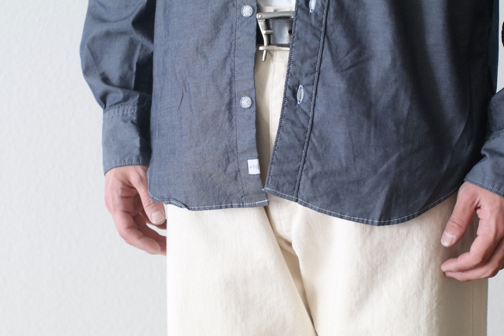 itten.(���åƥ�) "itten 11 shirts -Indigo twill-"