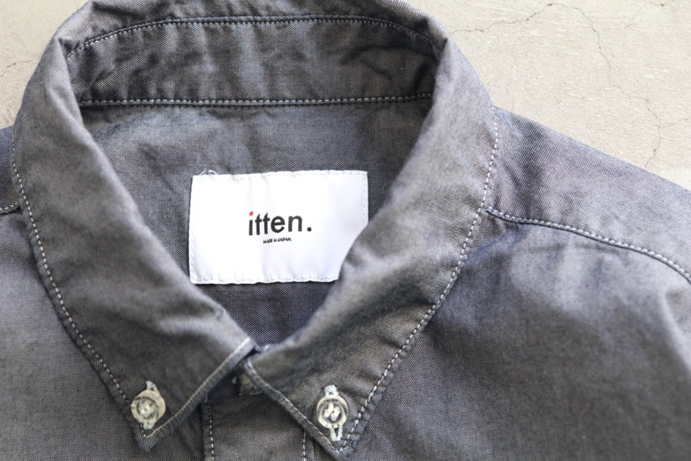 itten.(���åƥ�) "itten 11 shirts -Indigo twill-"