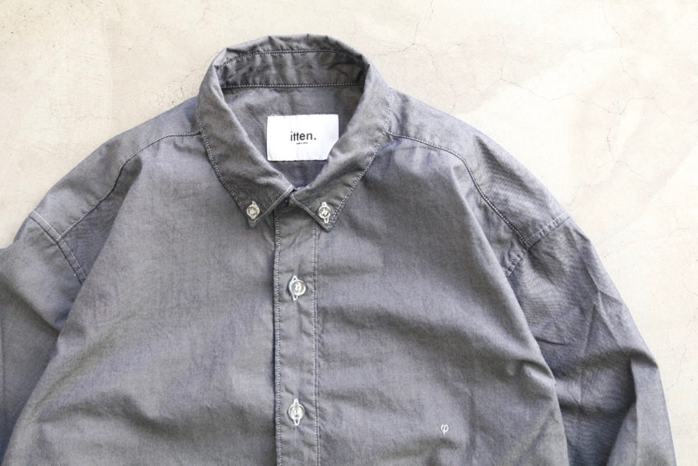 itten.(���åƥ�) "itten 11 shirts -Indigo twill-"