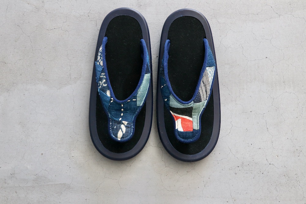 limited / WOMEN'SOJOJO NAITO  itten. (祸 ʥȡߥåƥ)"BEACH SANDAL -Antique Natural indigo"