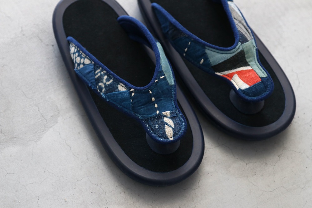 limited / WOMEN'SOJOJO NAITO  itten. (祸 ʥȡߥåƥ)"BEACH SANDAL -Antique Natural indigo"