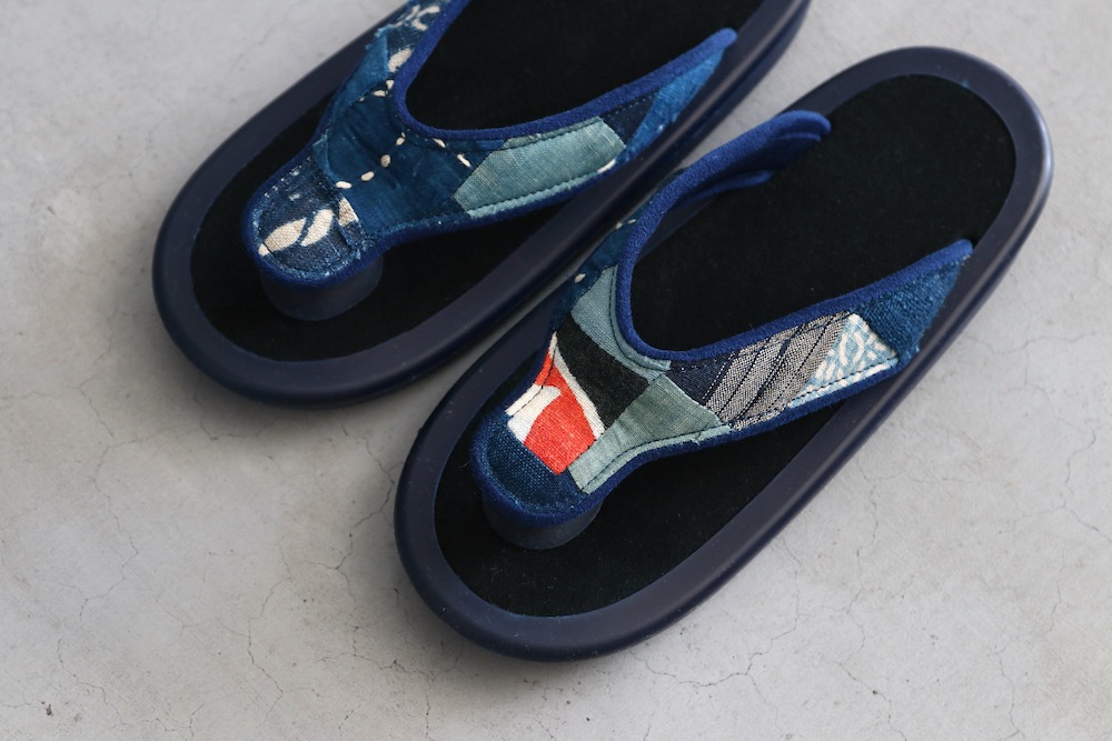limited / WOMEN'SOJOJO NAITO  itten. (祸 ʥȡߥåƥ)"BEACH SANDAL -Antique Natural indigo"