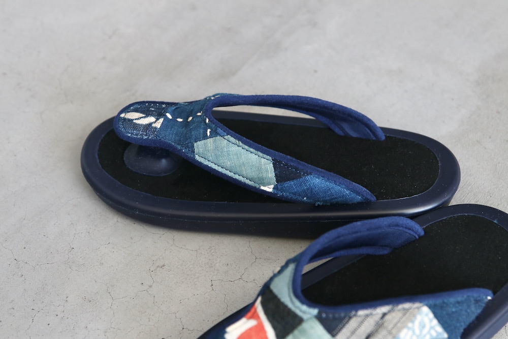 limited / WOMEN'SOJOJO NAITO  itten. (祸 ʥȡߥåƥ)"BEACH SANDAL -Antique Natural indigo"