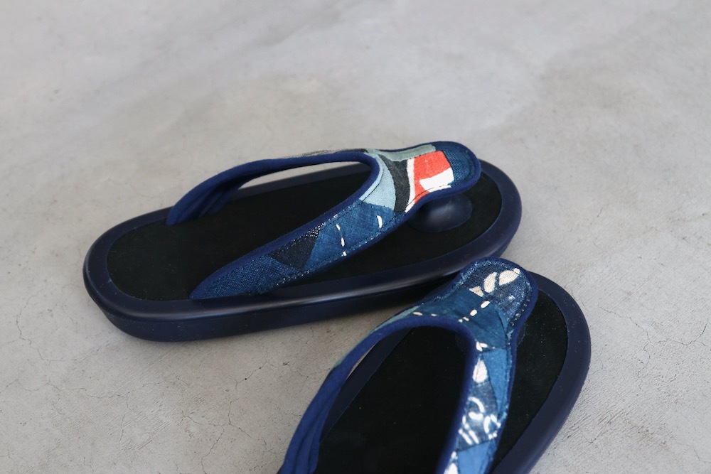 limited / WOMEN'SOJOJO NAITO  itten. (祸 ʥȡߥåƥ)"BEACH SANDAL -Antique Natural indigo"