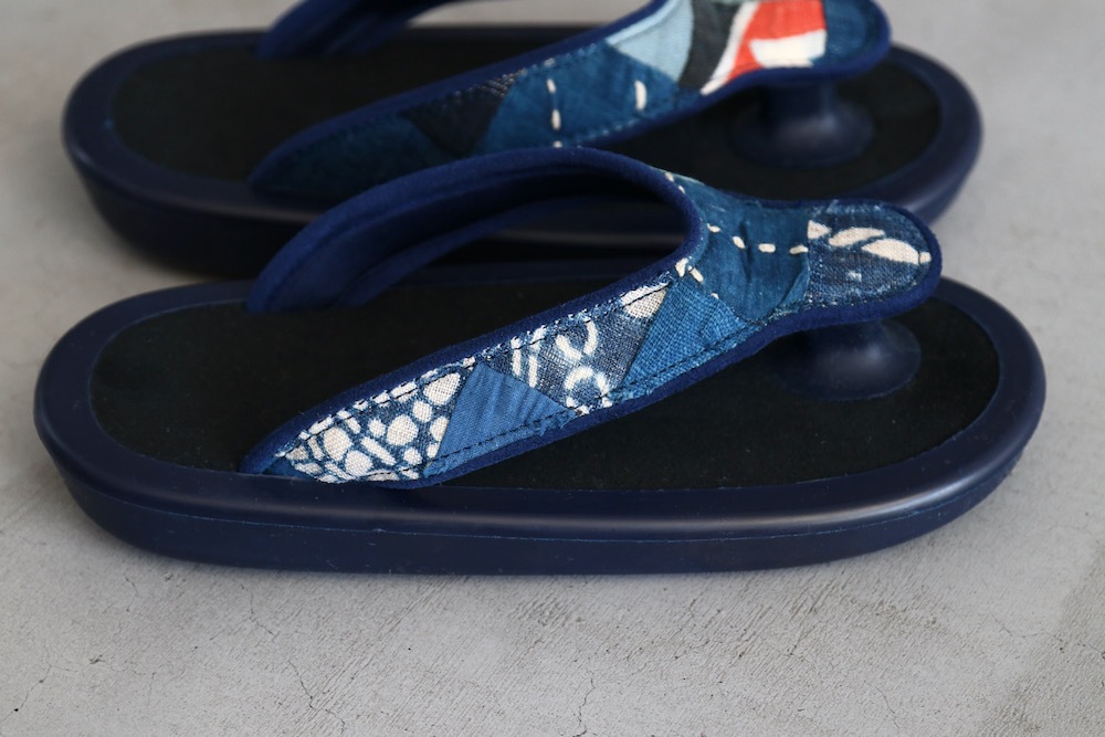 limited / WOMEN'SOJOJO NAITO  itten. (祸 ʥȡߥåƥ)"BEACH SANDAL -Antique Natural indigo"