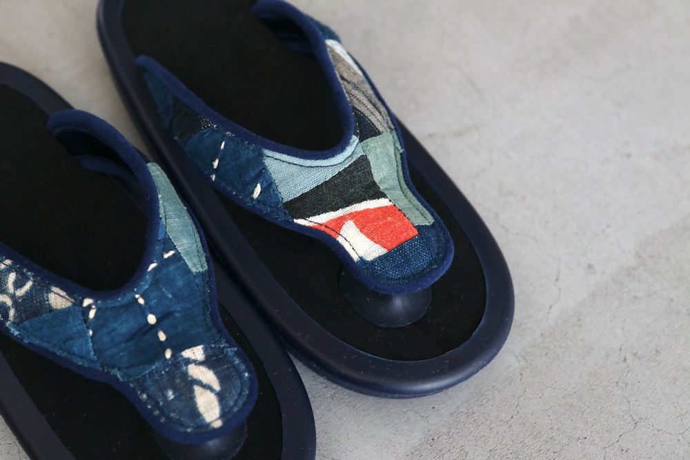 limited / WOMEN'SOJOJO NAITO  itten. (祸 ʥȡߥåƥ)"BEACH SANDAL -Antique Natural indigo"