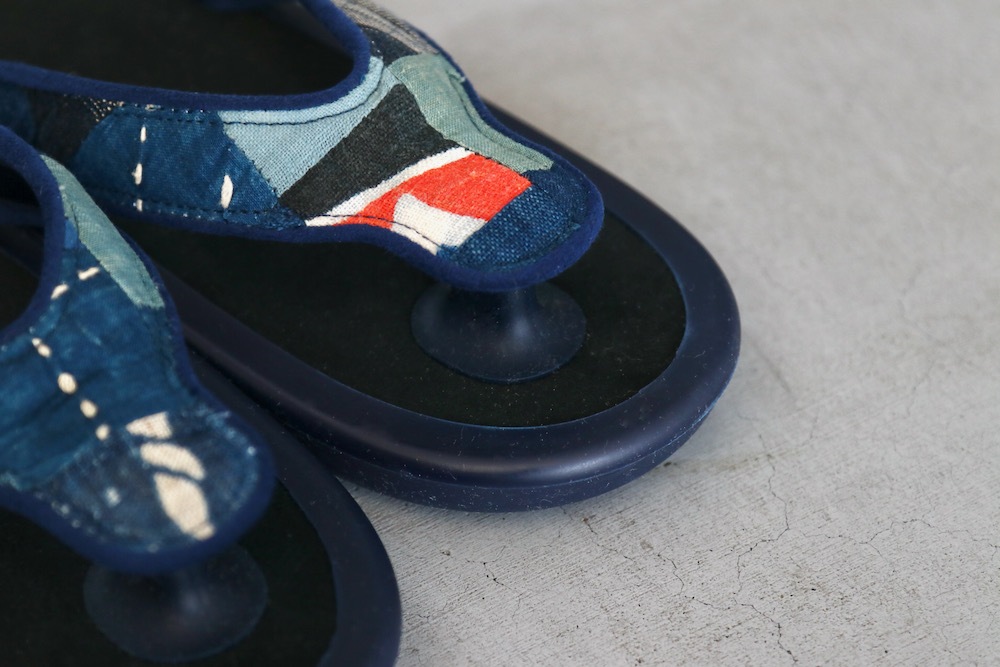 limited / WOMEN'SOJOJO NAITO  itten. (祸 ʥȡߥåƥ)"BEACH SANDAL -Antique Natural indigo"