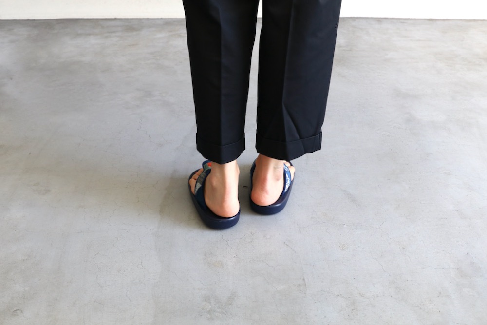 limited / WOMEN'SOJOJO NAITO  itten. (祸 ʥȡߥåƥ)"BEACH SANDAL -Antique Natural indigo"