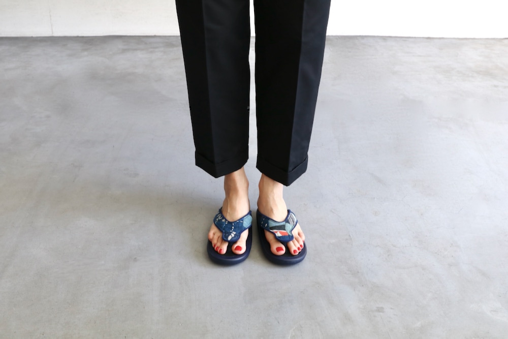 limited / WOMEN'SJoJo  itten. (祸ߥåƥ)"BEACH SANDAL -Antique Natural indigo"