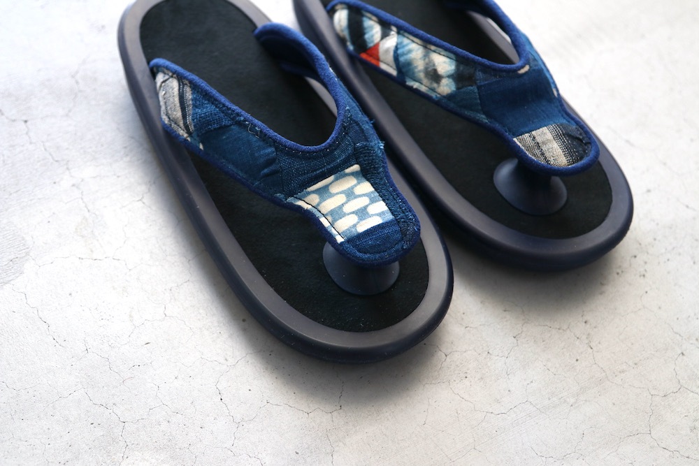 limited / WOMEN'SOJOJO NAITO  itten. (祸 ʥȡߥåƥ)"BEACH SANDAL -Antique Natural indigo"