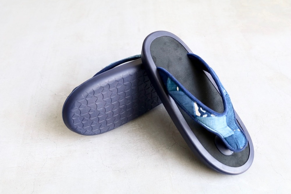 limited / WOMEN'SOJOJO NAITO  itten. (祸 ʥȡߥåƥ)"BEACH SANDAL -Antique Natural indigo"