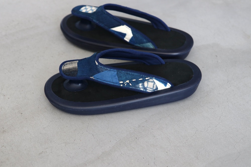 limited / WOMEN'SOJOJO NAITO  itten. (祸 ʥȡߥåƥ)"BEACH SANDAL -Antique Natural indigo"