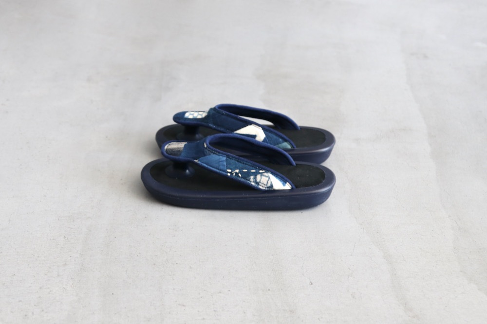 limited / WOMEN'SOJOJO NAITO  itten. (祸 ʥȡߥåƥ)"BEACH SANDAL -Antique Natural indigo"