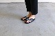 limited / WOMEN'SOJOJO NAITO  itten. (祸 ʥȡߥåƥ)"BEACH SANDAL -Antique Natural indigo"