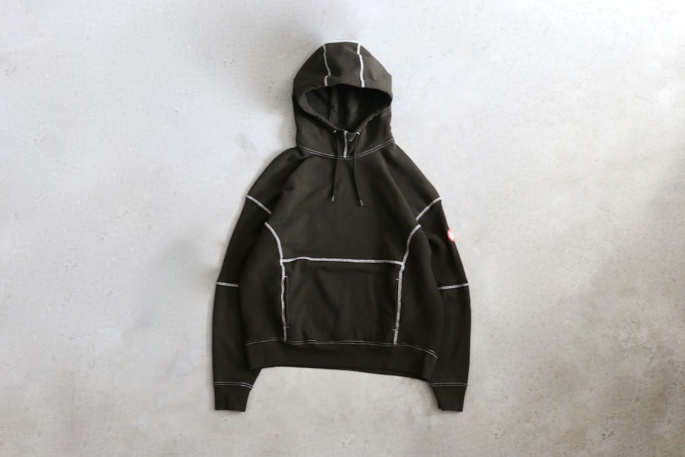 C.E() "WIDE RIB CUT HEAVY HOODY"