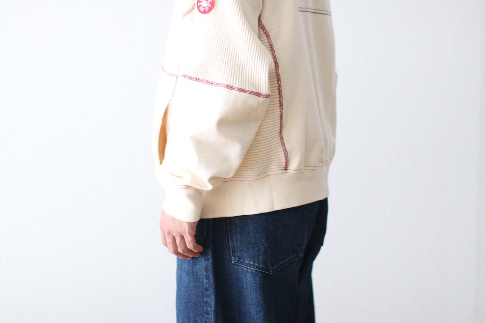 C.E(��������) "WIDE RIB CUT HEAVY HOODY"
