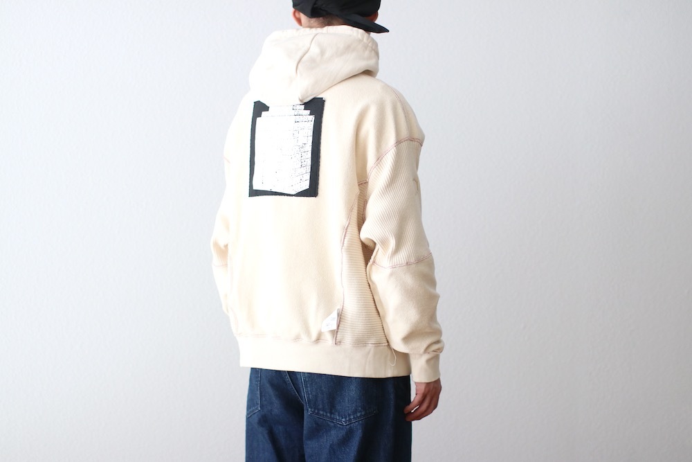 C.E(��������) "WIDE RIB CUT HEAVY HOODY"