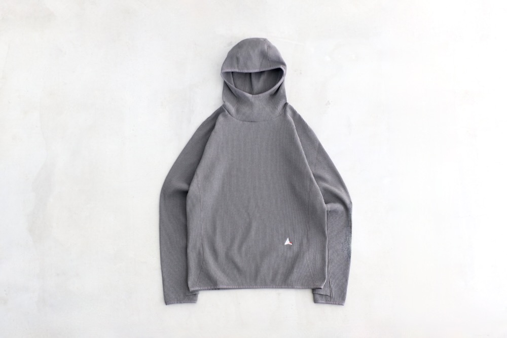 ROA|HOOD/CREWNECKS (THERMAL WAFFLE HOODIE (RBMW0306WO14 ROA (ロア)