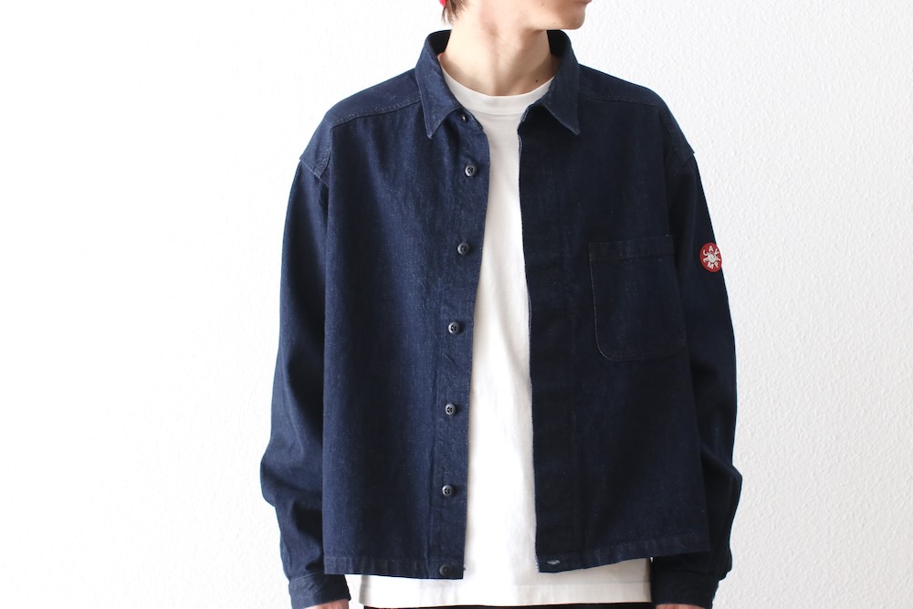 C.E(��������) "DENIM SHORT SHIRT JACKET"
