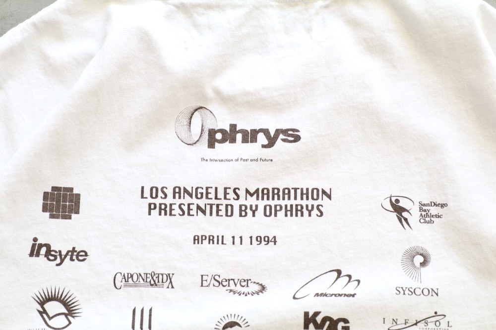 [10%OFF] Ophrys(���եꥹ) "Ophys LA Marathon Tee"