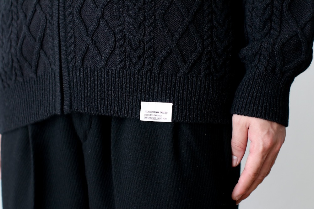 FreshService(�ե�å��奵���ӥ�) "SHETLAND WOOL �� SOLOTEX TECH FISHERMAN ZIP-UP"