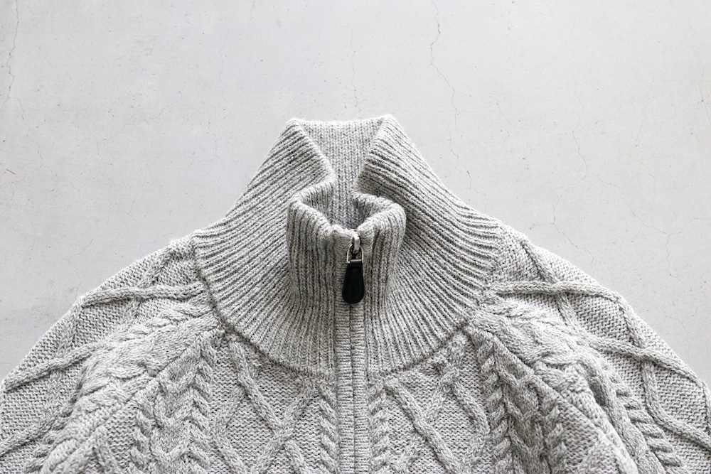 FreshService(�ե�å��奵���ӥ�) "SHETLAND WOOL �� SOLOTEX TECH FISHERMAN ZIP-UP"