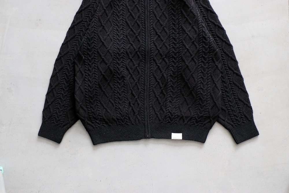 FreshService(�ե�å��奵���ӥ�) "SHETLAND WOOL �� SOLOTEX TECH FISHERMAN ZIP-UP"