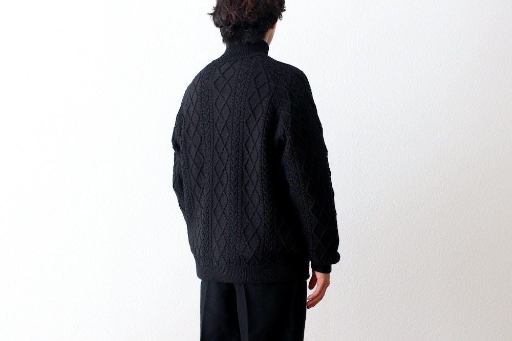 FreshService(�ե�å��奵���ӥ�) "SHETLAND WOOL �� SOLOTEX TECH FISHERMAN ZIP-UP"