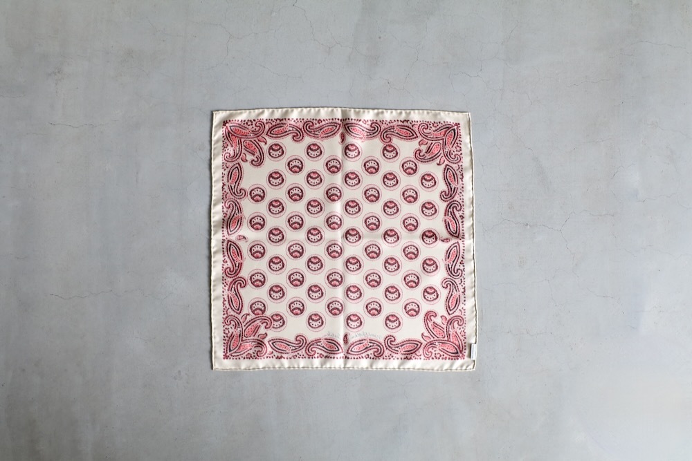 NOMARHYTHM TEXTILE (�Ρ��ޥꥺ��ƥ���������)��Paisley Silk Bandana Scarf��
